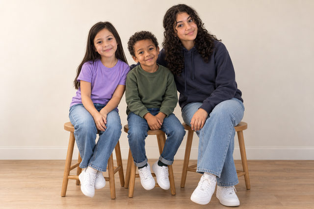 Siblings, Always · AI-created after sample
