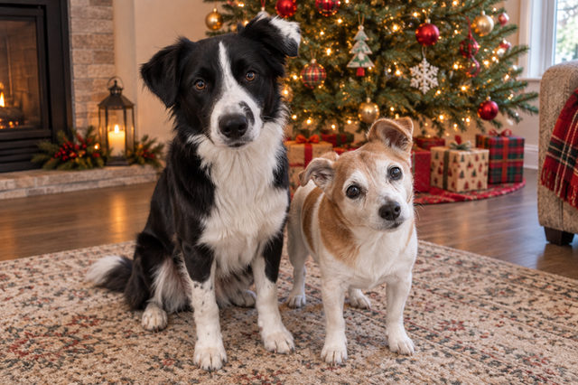 Their Holiday Portrait · AI-created after sample