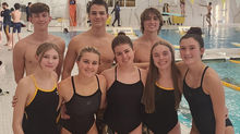 Halifax Swimmers Show Grit in Final League Meet Against Chambersburg