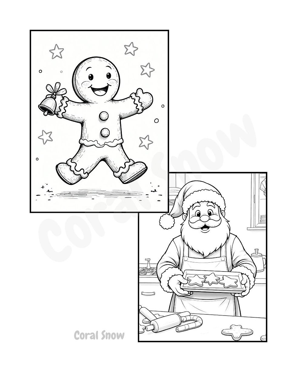 Thumbnail: Santa Coloring Book