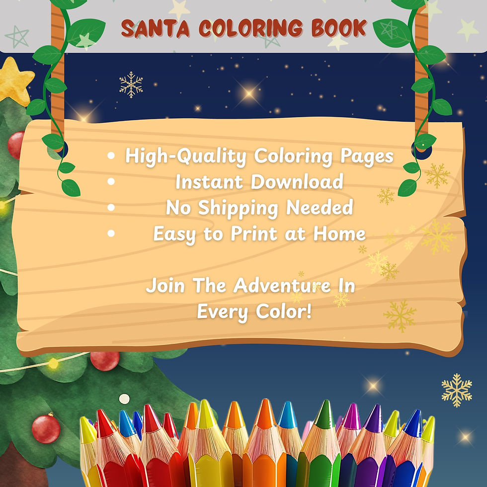 Thumbnail: Santa Coloring Book