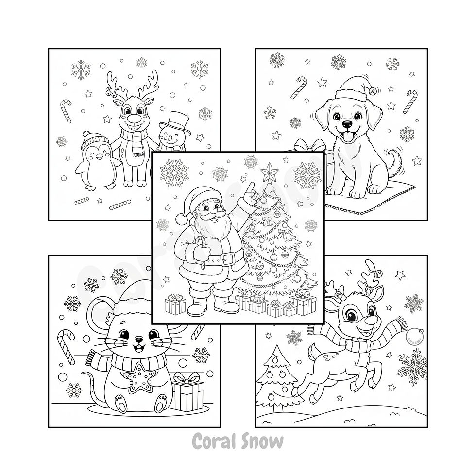 Thumbnail: Santa Coloring Book