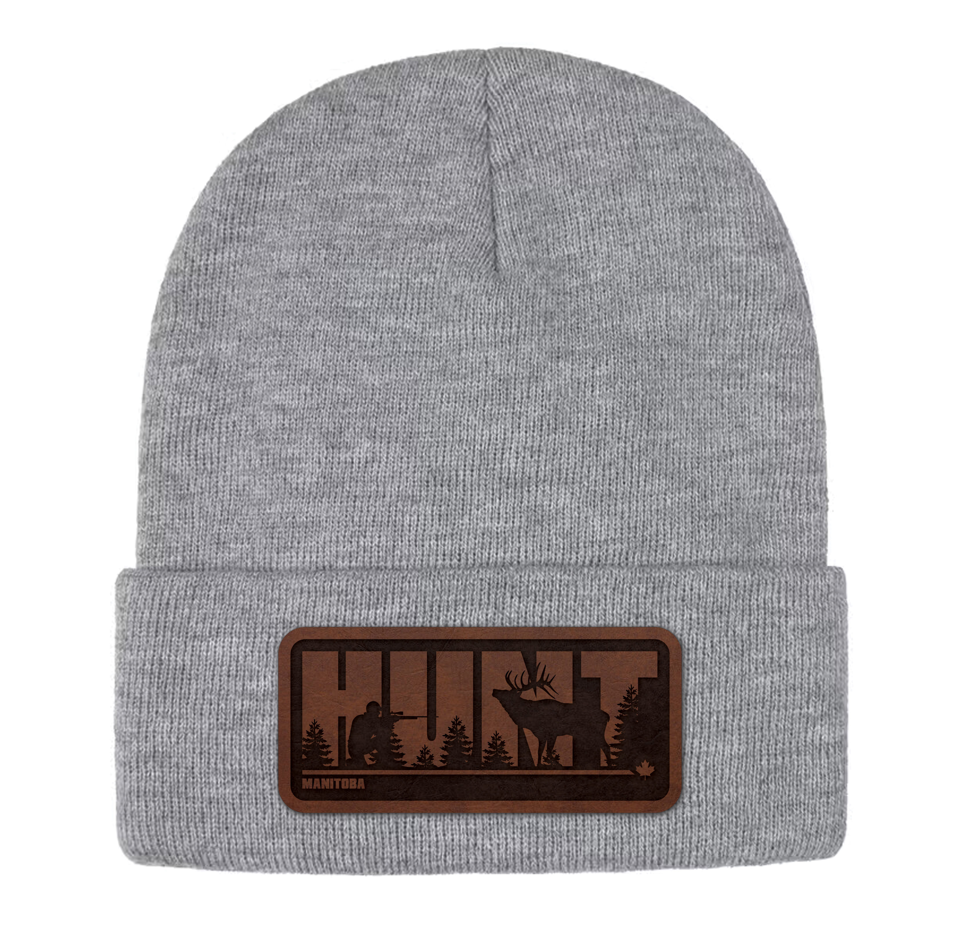 Leather HUNT Beanie