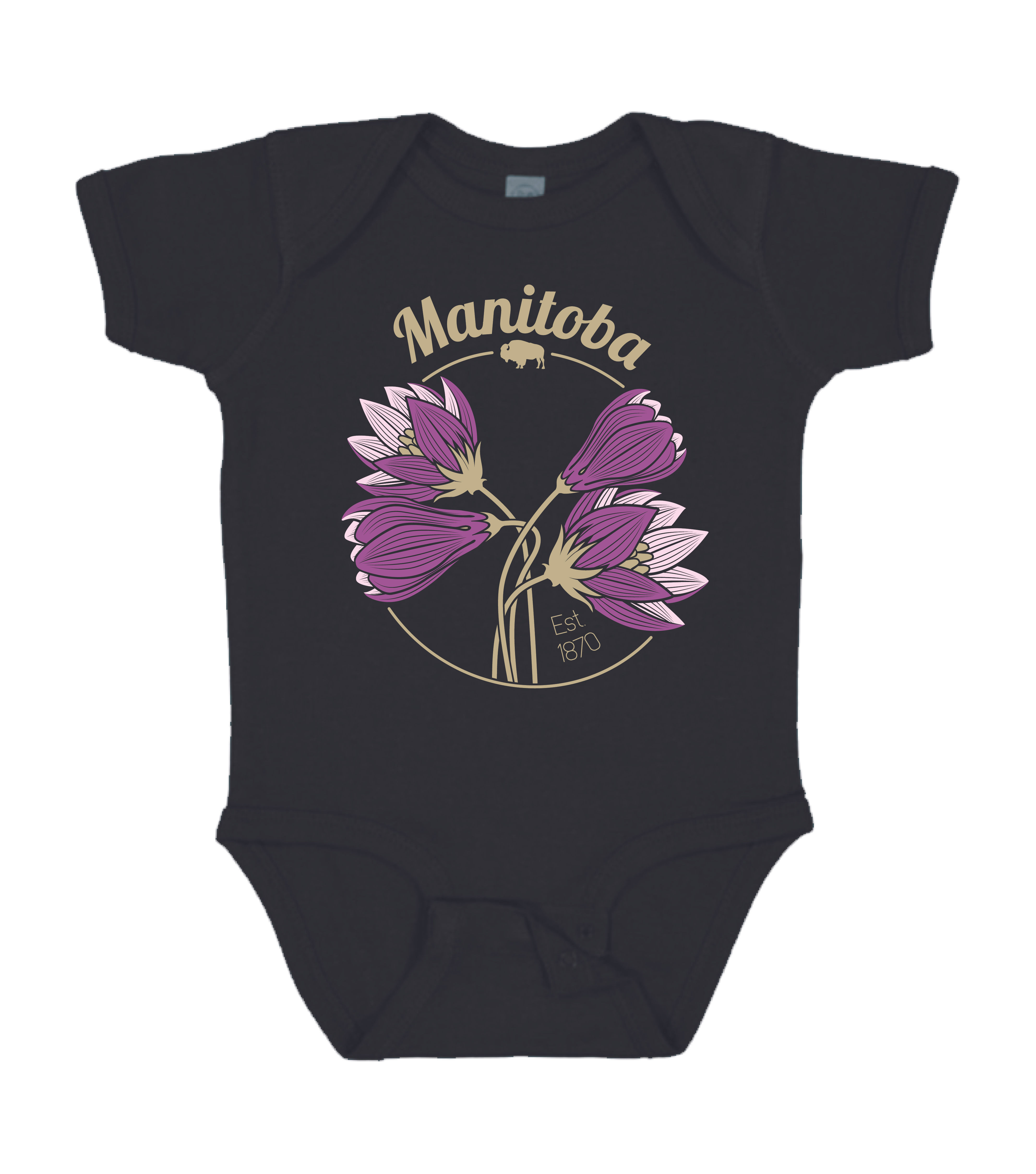 Crocus Flower Onesie