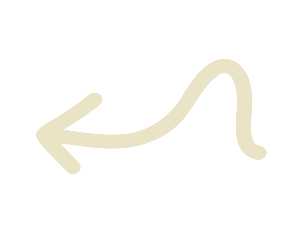 Arrow pointing at online training services