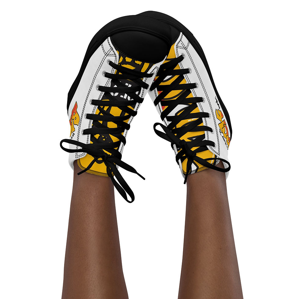 Thumbnail: WBI Women’s High Top Canvas Shoes