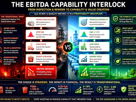 The EBITDA Interlock: Why Driving Cpk ≥ 1.33 on the Mill Floor Beats Millions in Downstream Testing