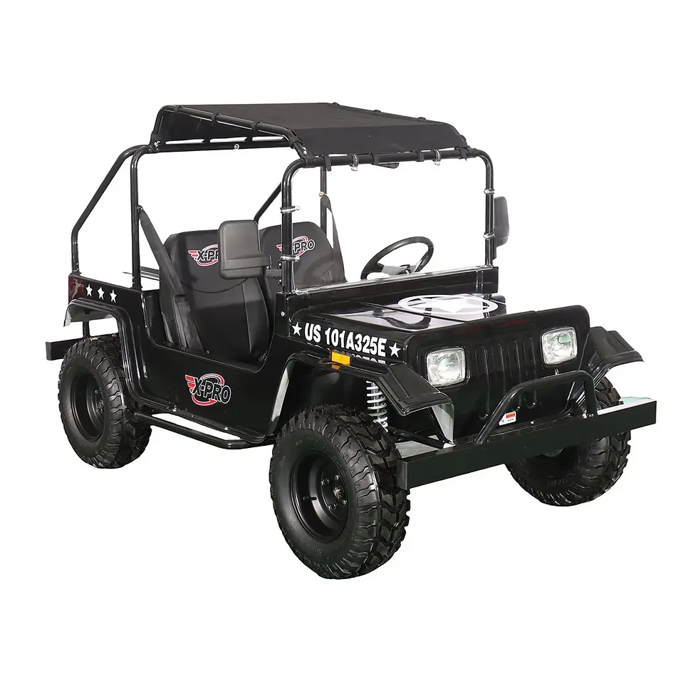 Thumbnail: X-PRO Ridge 200 Mini Jeep Go Kart with Soft Top
