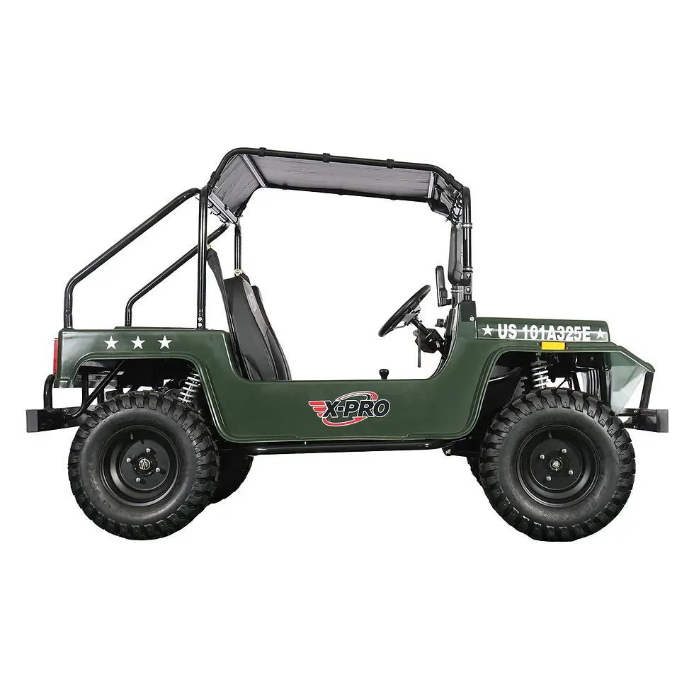 Thumbnail: X-PRO Ridge 200 Mini Jeep Go Kart with Soft Top