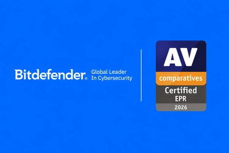 Bitdefender získal za své vynikající výsledky od AV-Comparatives status EPR Certified Leader