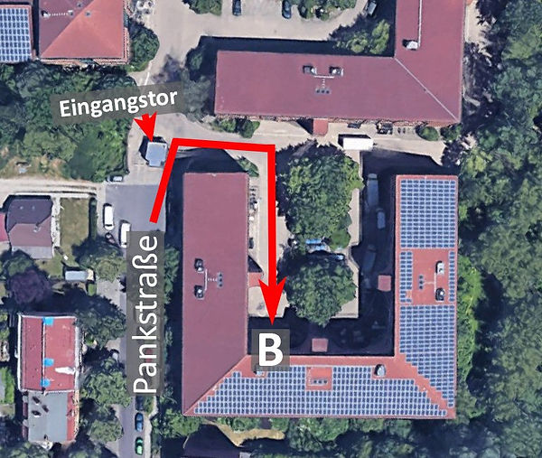 Hier ist die Wegbeschreibung zum Fotoservice Pankow Fotograf für Passbilder