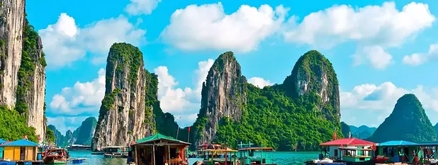 "Majestic rice terraces and peaceful countryside in Vietnam – perfect for nature retreats and cultural tours"