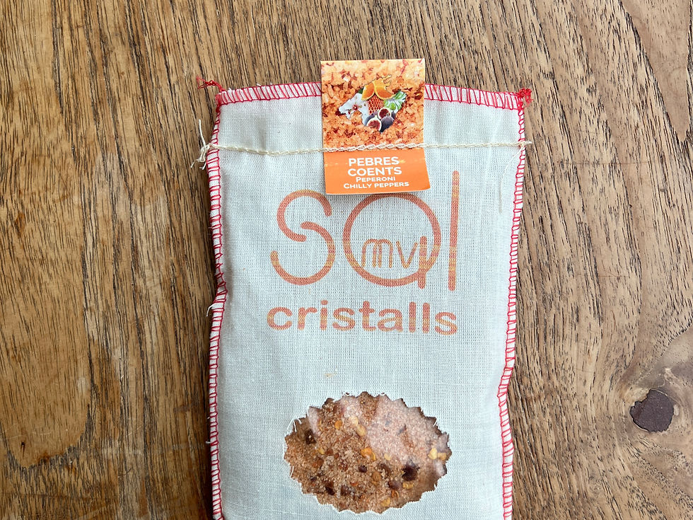 Thumbnail: Mallorca Verda - salt in a bag, natural or with herbs, 200 g