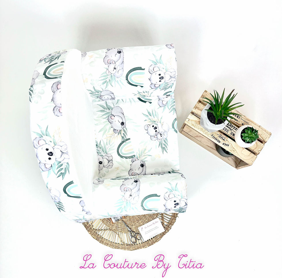 Miniature : Fauteuil enfant, fauteuil enfant personnalisable, fauteuil enfant koala vert