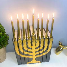 DIY Book Menorah