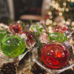 Christmas Ornament Cocktails