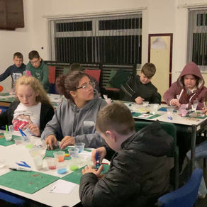 Creative Christmas Fun at Youth Club! 🎄✨