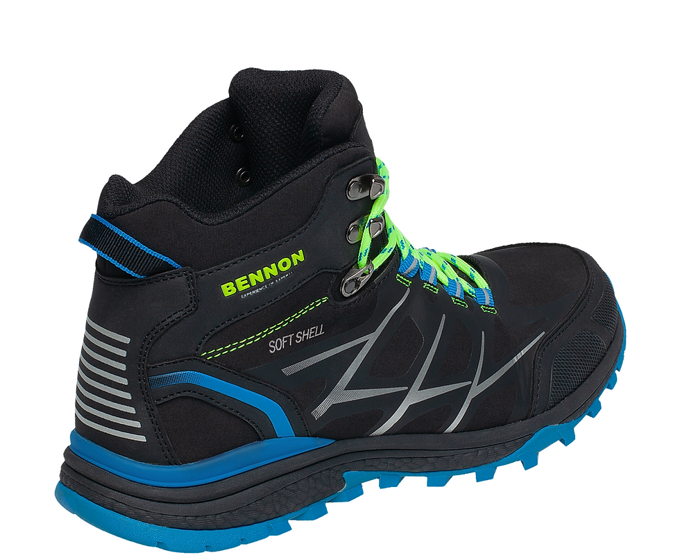 Miniatura: BNN CALIBRO Blue HIGH Softshell modrá