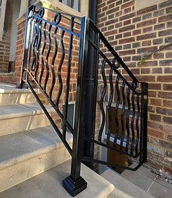 Custom metal Balustrades and handrail