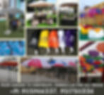 Customised promotional umbrella manufacturers offering 2 fold promotional umbrellas with vibrant branding by Miri Piri.