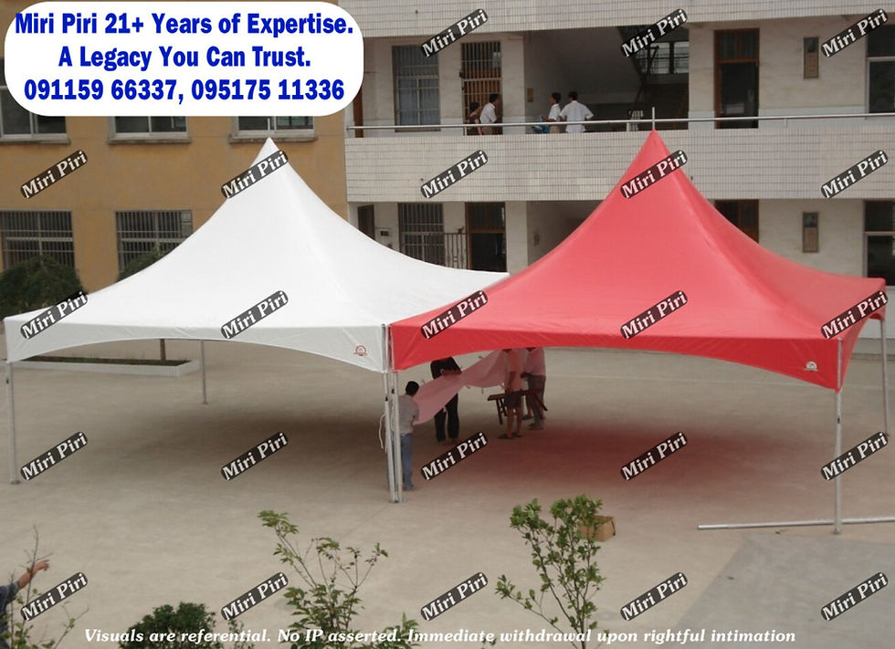 Gazebo Tent Manufacturers in India. Demo and display tents by Indian manufacturers for effective brand showcasing.