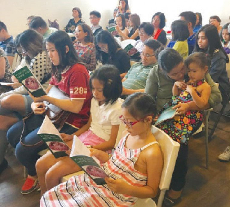 Relatives, mentors, and friends gather to culminate another year of Where the Write Things Are's workshops for kids and teens.