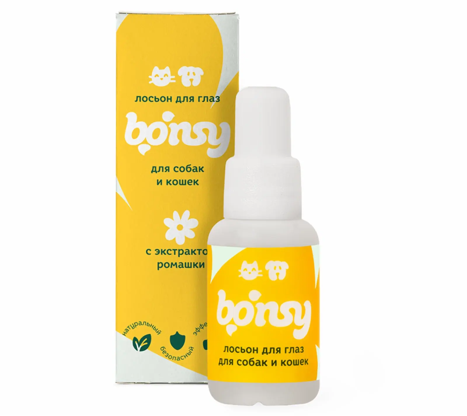 Bonsy Лосьон для ухода за глазами кошек и собак