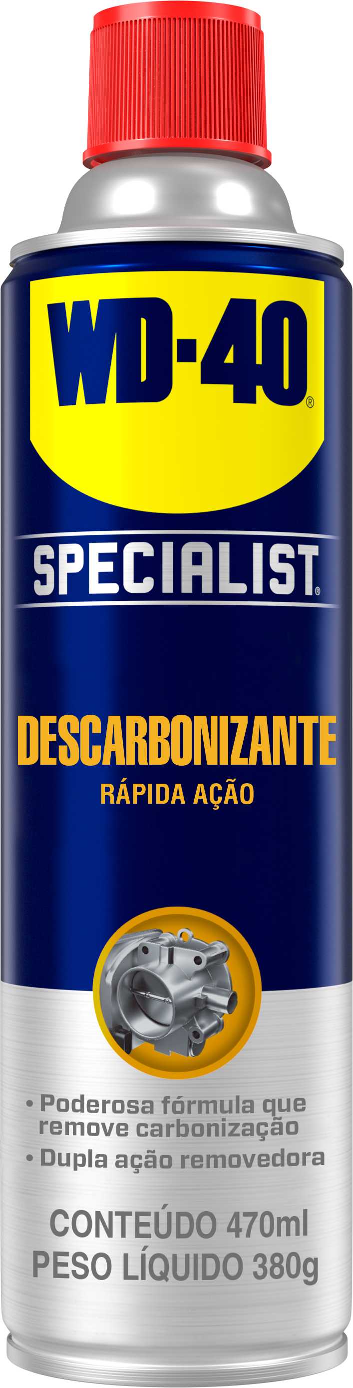 DESCARBONIZANTE (AEROSSOL) - Rápida ação