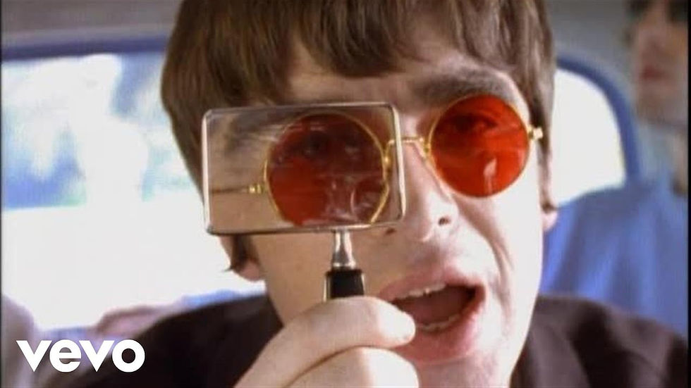 clipe de Don’t Look Back in Anger, do Oasis