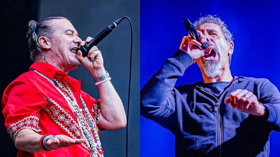 Serj Tankian em show do System of a Down