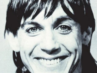 Iggy Pop na capa de Lust for Life (1977)