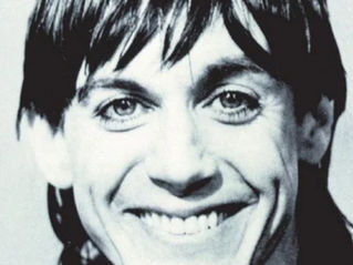 Iggy Pop na capa de Lust for Life (1977)