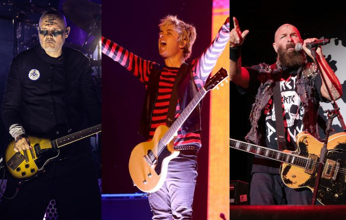 Smashing Pumpkins, Green Day e Rancid.