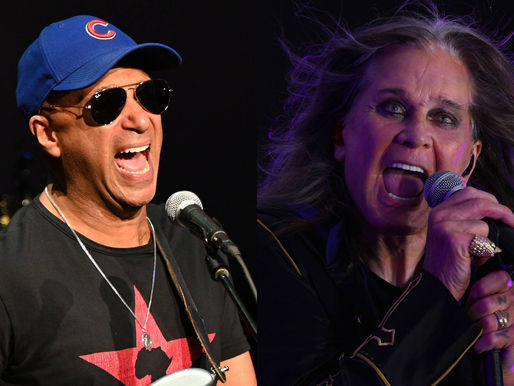 Tom Morello e Ozzy Osbourne.