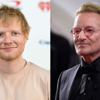 Ed Sheeran e Bono.