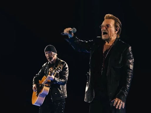 U2 interrompe show em Las Vegas para criticar Putin e homenagear Navalny em ato pela liberdade