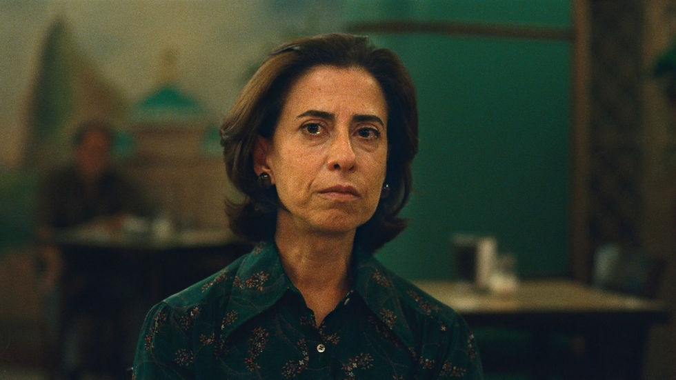 Fernanda Torres, como Eunice Paiva, em Ainda Estou Aqui