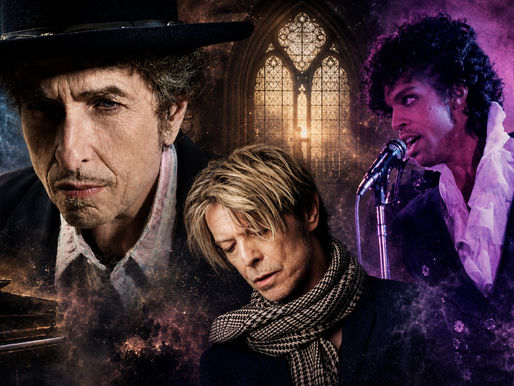 Bob Dylan, David Bowie e Prince