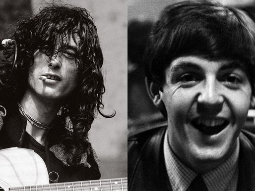Jimmy Page e Paul McCartney