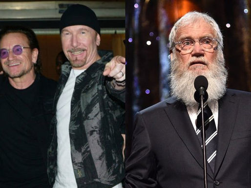 U2: Bono e The Edge anunciam documentário com David Letterman