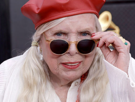 Joni Mitchell se apresentará no Grammy Awards após seis décadas de carreira
