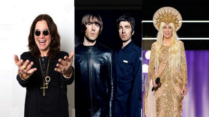 Ozzy Osbourne, Oasis e Cher