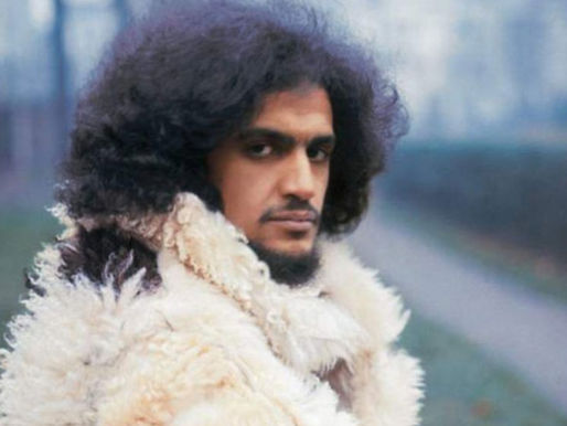 Caetano Veloso no exílio, em Londres, em 1971