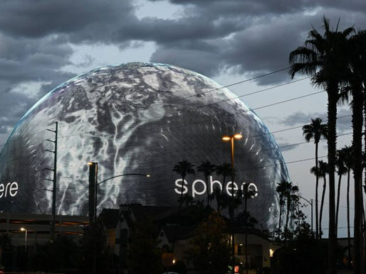 Recém-inaugurada, a Las Vegas Sphere supostamente perdeu US$ 98,4 milhões