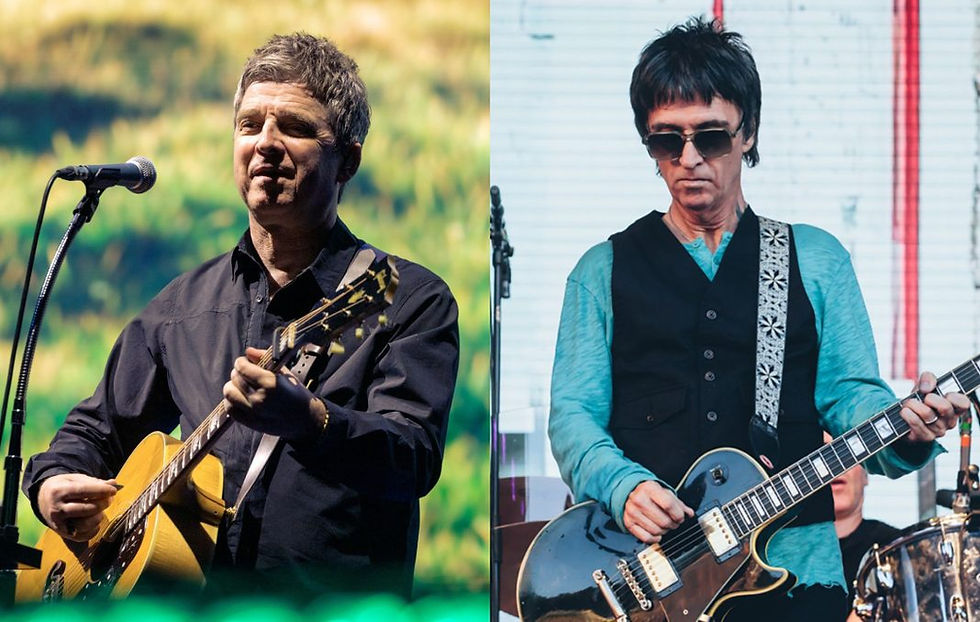 Noel Gallagher e Johnny Marr