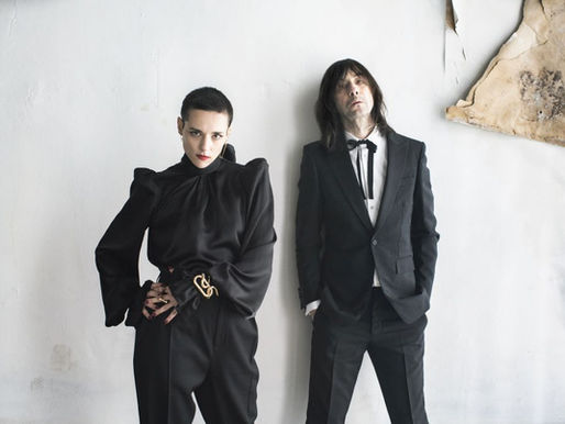 'Utopian Ashes' o encontro sentimental entre Bobby Gillespie e Jehnny Beth