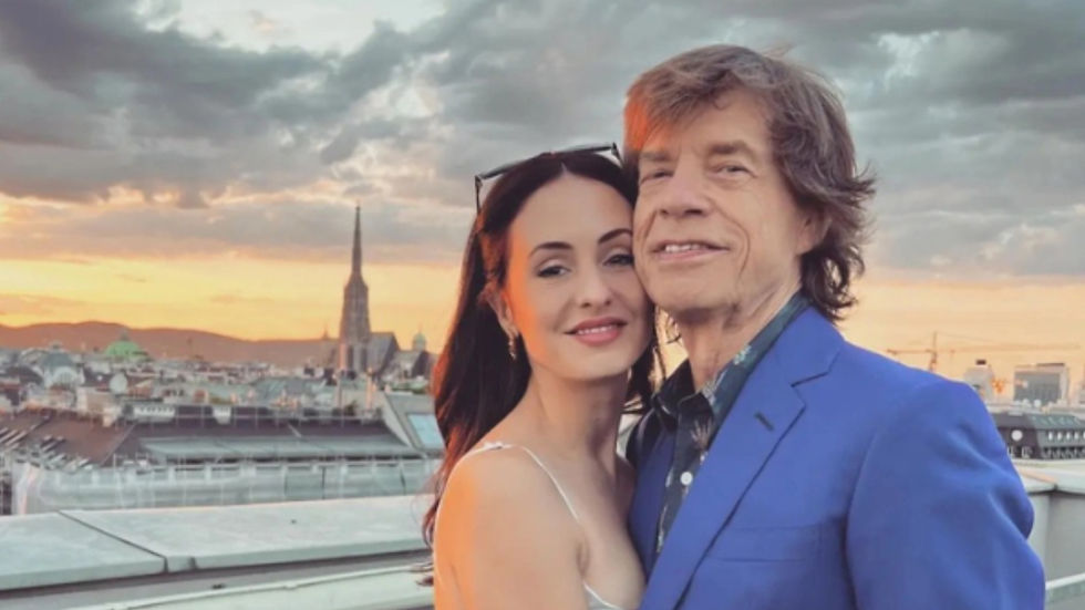 Mick Jagger e Melanie Hamrick