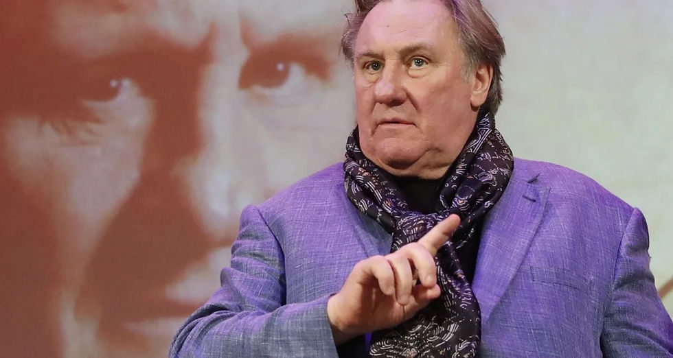 O ator francês Gérard Depardieu, em 2017Artyom Geodakyan/TASS.
