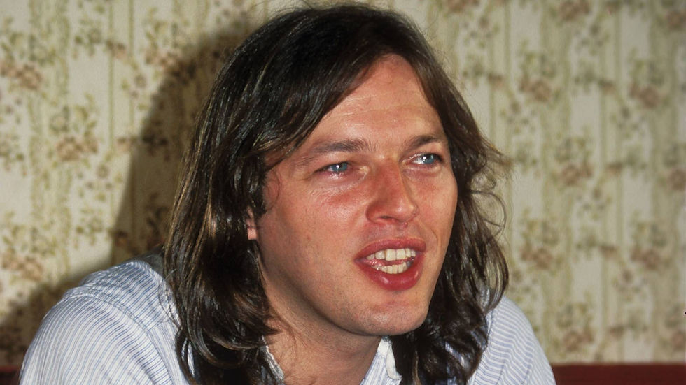 David Gilmour, guitarrista do Pink Floyd, em 1978 