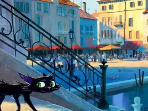A animação, Gatto, da Pixar